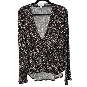 Veronica M Women’s Blouse Top Size Xl Multicolor